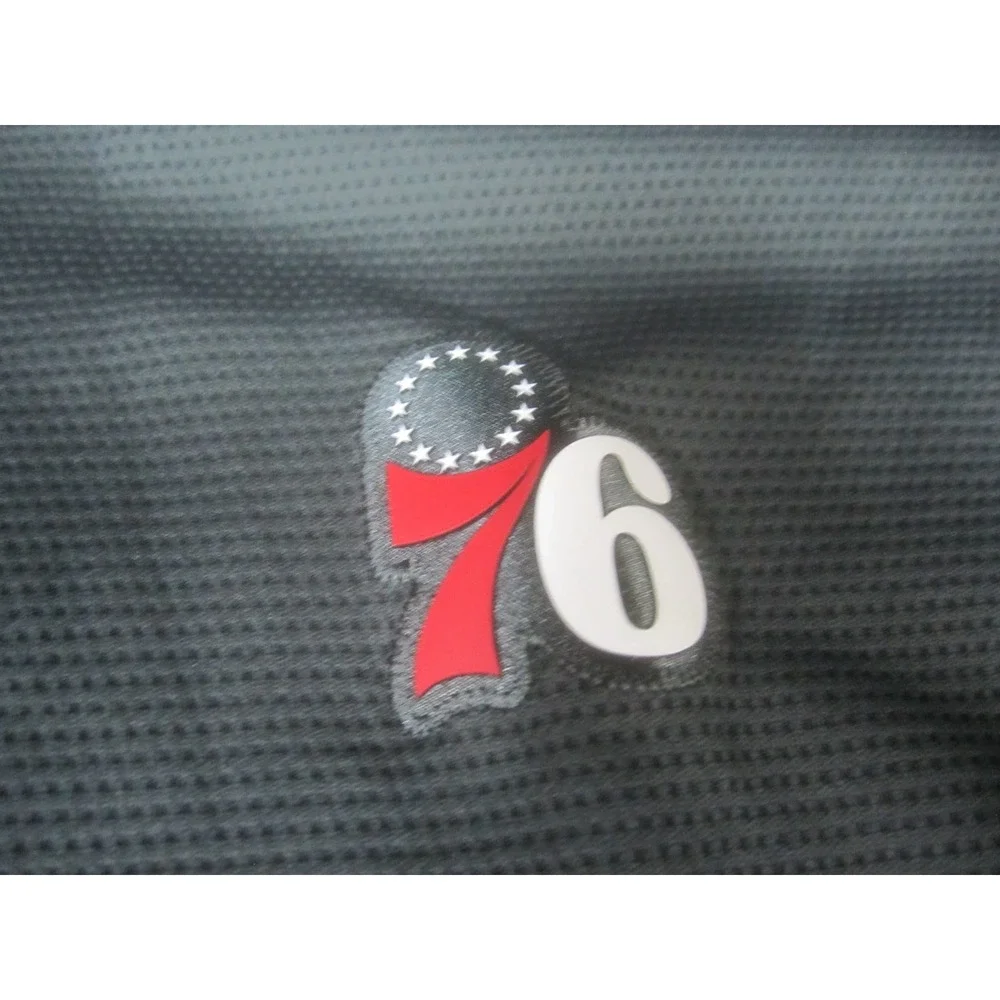 Philadelphia 76ers Jacket Mens Large Gray NBA Basketball Warm-Up NWT Nike DriFit